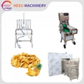 Industrial Pineapple Peeling Coring Splitting Pineapple Chips Production Line