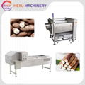  root vegetable fruit ginger yam vegetable-cutter cassava peeling machine