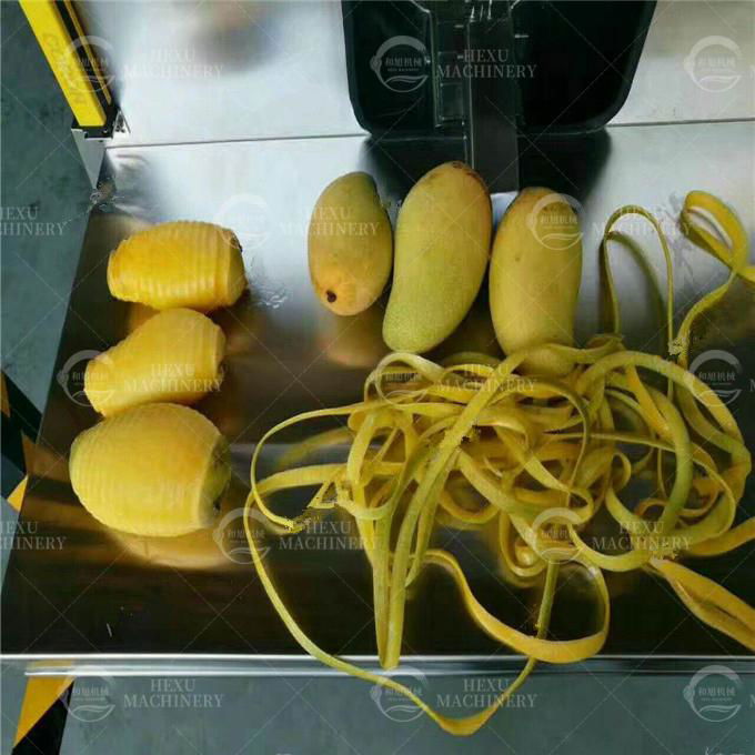  Fruit Peeling Cutting Machine Mango Juice Pulp Puree Juice Extractor 3