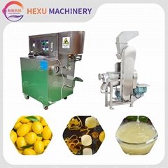 Lemon Peeling Machine Zester Skin Peeling Lemon Juice Making Machine