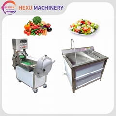 Vegetable Cutting Chopping Slicing Machine Vegetable Washing Machine