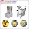 pineapple peeling cutting machine pineapple chips making machines