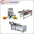 fresh corn thresher washer dryer maize threshing washing drying machine