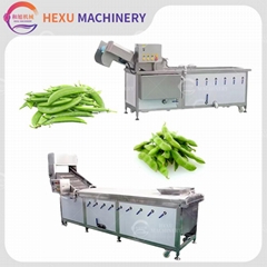 Green Beans Washer Soybean Pre-cooking Machine Vegetable Bubble Washing Machine