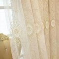 Mesh embroidered curtain fabric 5