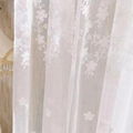 Mesh embroidered curtain fabric 9