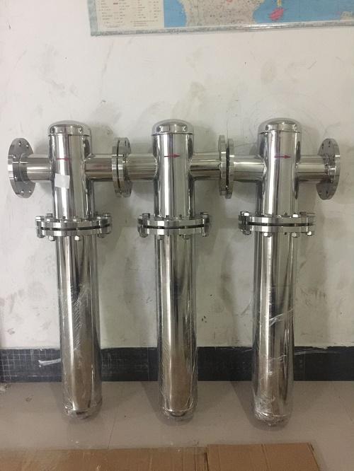 避难硐室压风系统不锈钢过滤器 压风管道过滤器 2