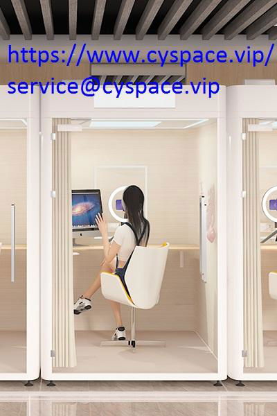 Cyspace Office Phone Booth Public Privacy Calling Certificate Telephone Cabin 3