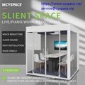 Cyspace Office Phone Booth Public Privacy Calling Certificate Telephone Cabin 5