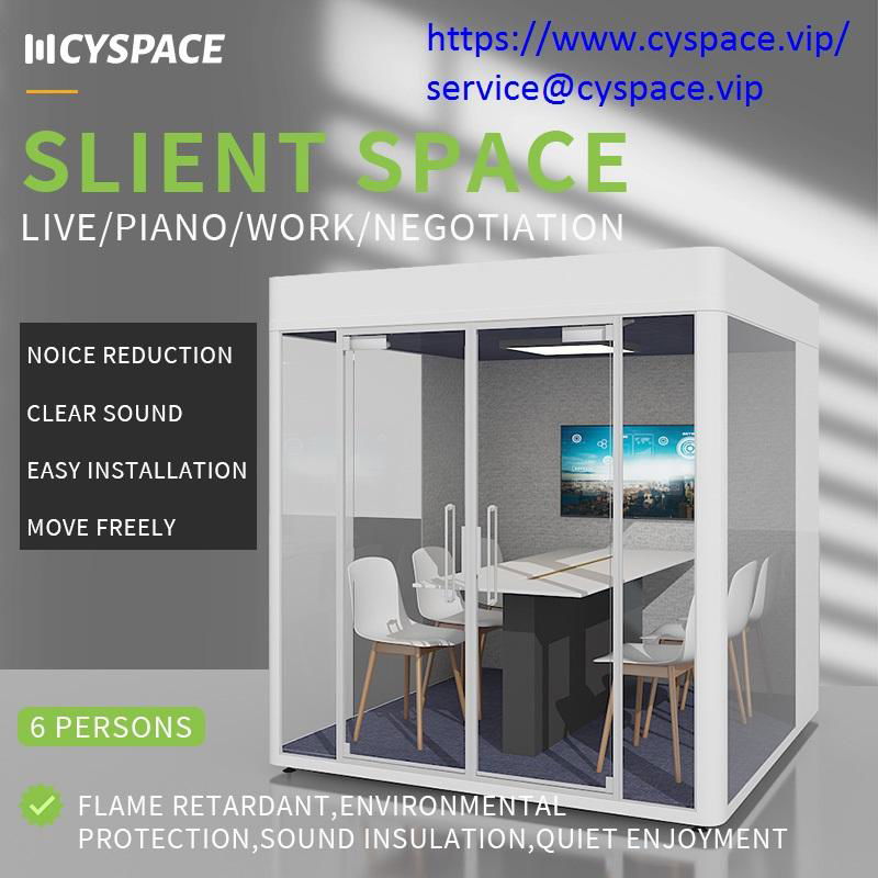 Cyspace Office Pod Desk Sofa Design Furniture Portable Outdoor Soundproof 2