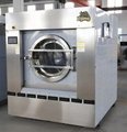 广州力净 全自动工业洗脱机 100kg蒸汽加热洗衣机 洗衣房设备