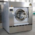 廣州力淨 全自動工業洗脫機 100kg蒸汽加熱洗衣機 洗衣房設備 3