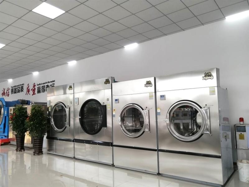 廣州力淨 全鋼全自動工業烘乾機 50公斤酒店洗衣房干衣設備 5