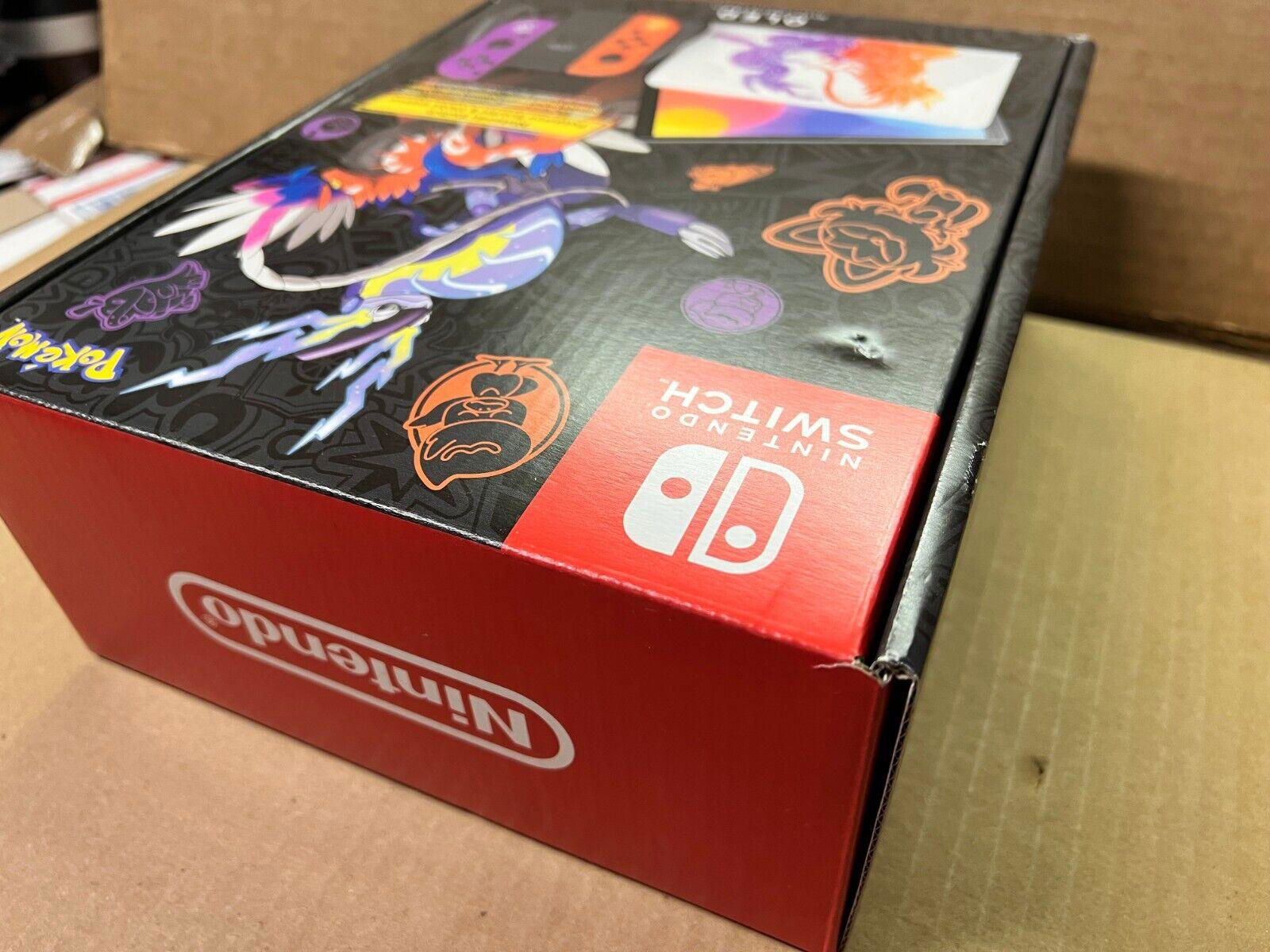 Original N I N T E N D O Switch - OLED Model Pokemon Scarlet & Violet Edition  5