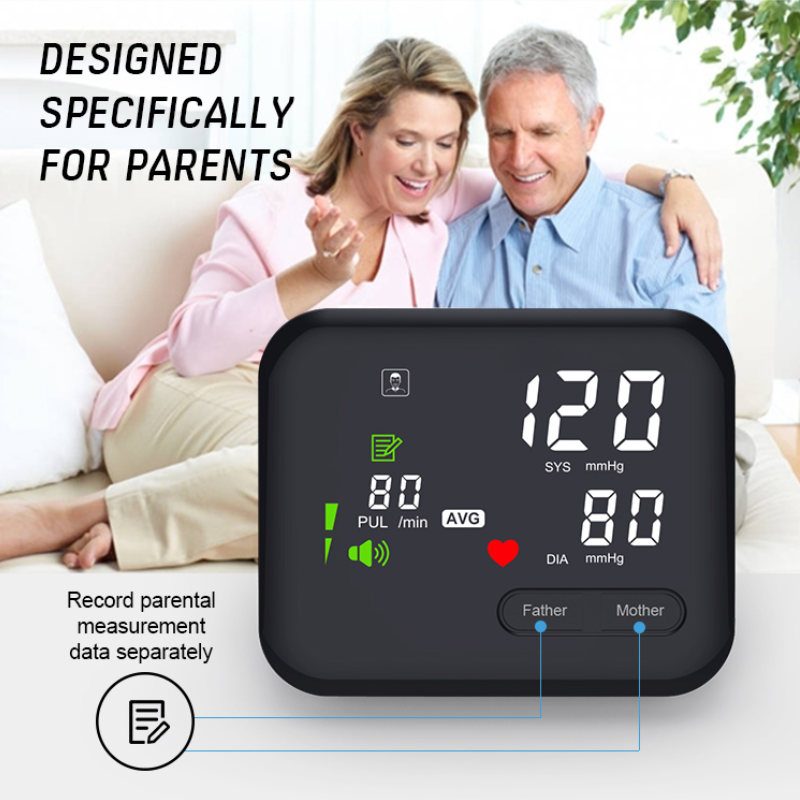 Realblad Electronic Arm Blood Pressure Monitor Meter Sphygmomanometer 4