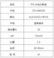 ITO水性分散液（蓝色）纳米铟锡氧化物分散液