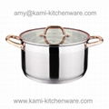 28 cm Soup pot w/lid 1