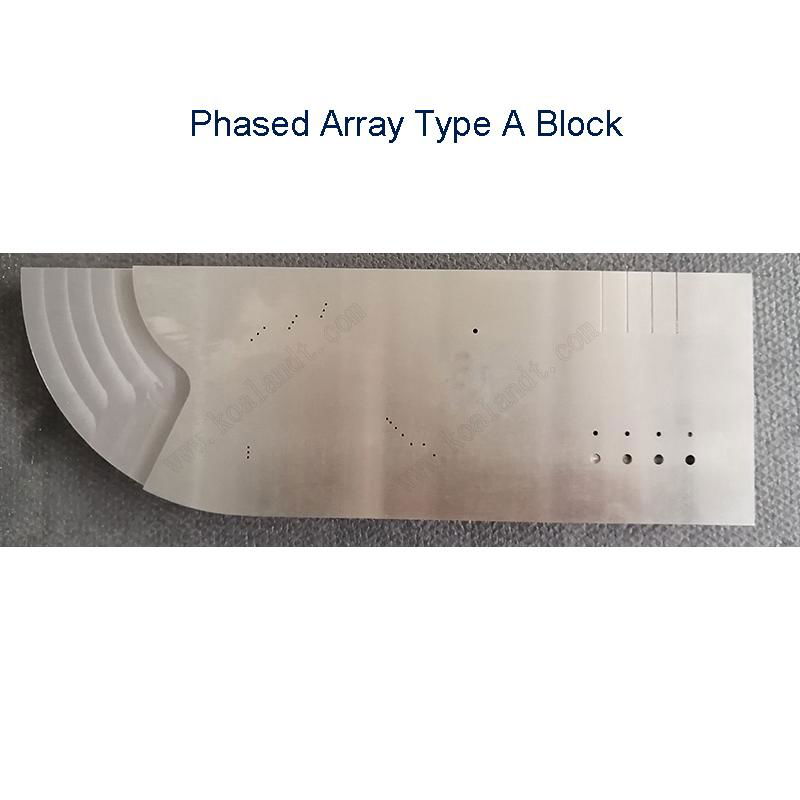 Phased Array Type  A  Block -Manufacturer 1