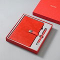 China Red Series Magnetic Buckle Notebook Set 4