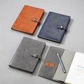 Paperback magnetic buckle core notebook