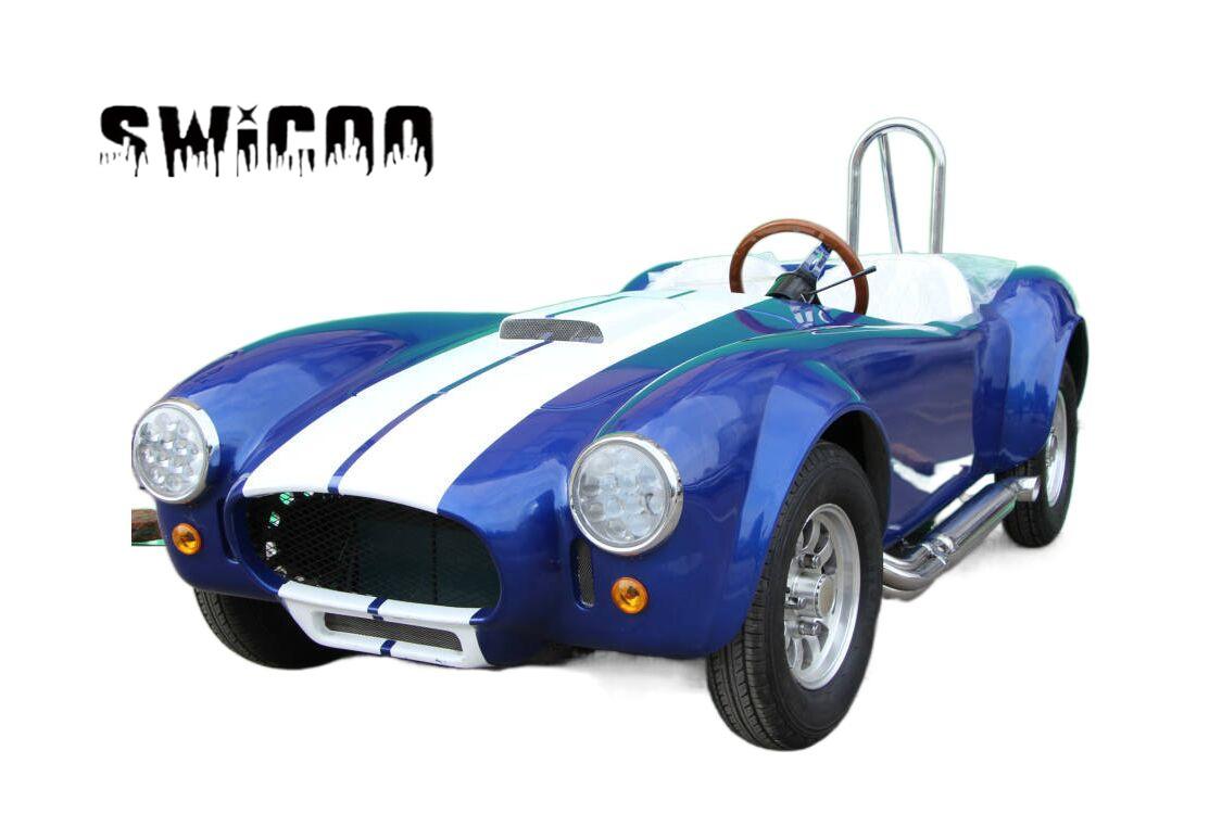 New Style Good Quality 1500w Mini Cobra Car Mini Hot rod Car Electric Golf Cart  3