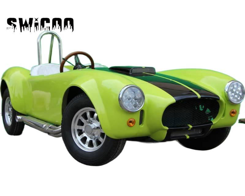 New Style Good Quality 1500w Mini Cobra Car Mini Hot rod Car Electric Golf Cart  4