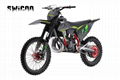 High Performance Dirt Bike 2 Stroke 250cc Off-road Motorcycle Gasoline Bike for 