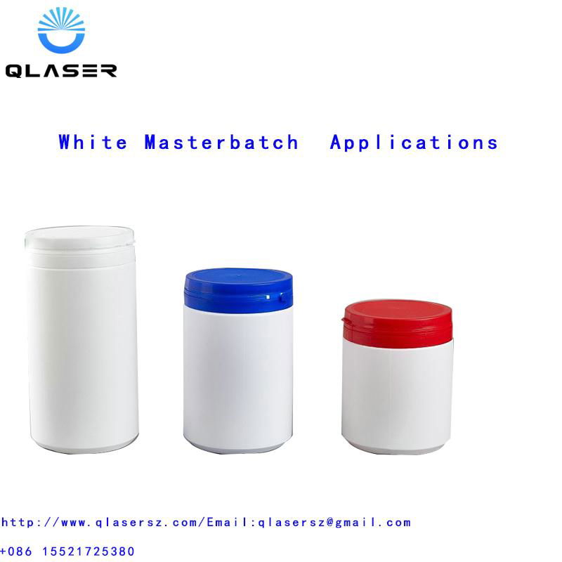 High concentration white masterbatch for medical products