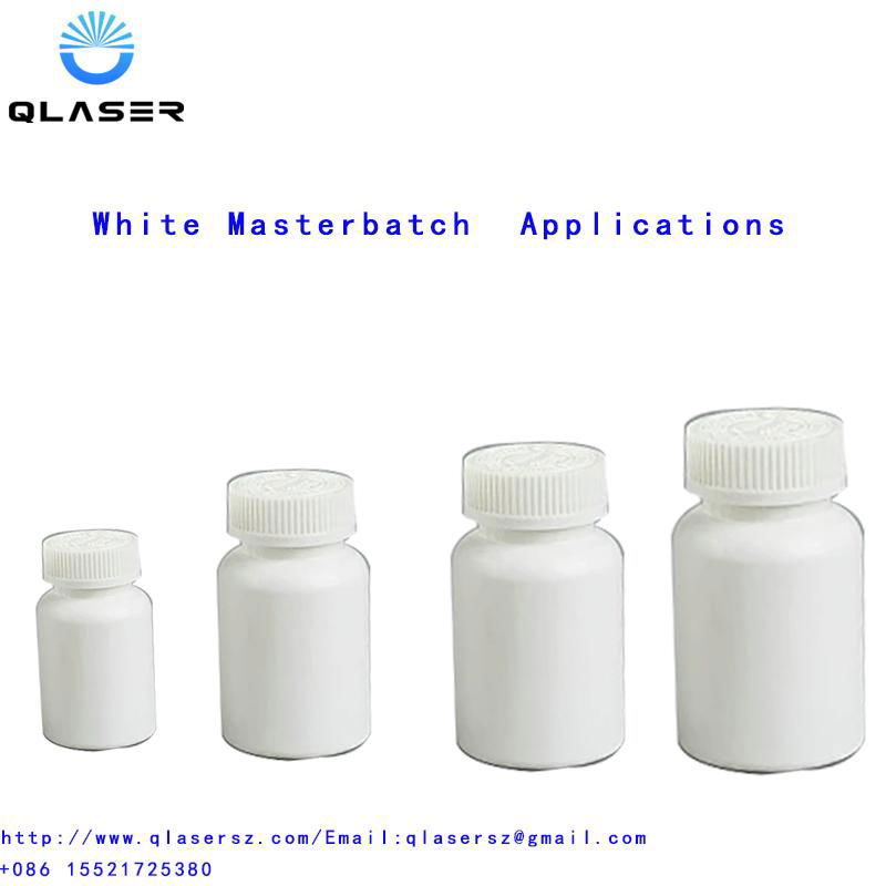 High concentration white masterbatch for medical products 2