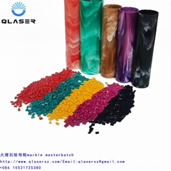 Electronic cigarette shell marble color masterbatch