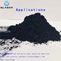 PVC cable laser engraving powder black laser marking white