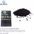 ABS black carving white laser carving