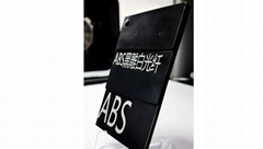 Ordinary ABS black and white laser engraving masterbatch