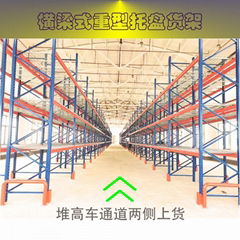 定製倉儲高位貨架重型橫梁式，立體多層庫存管理利器