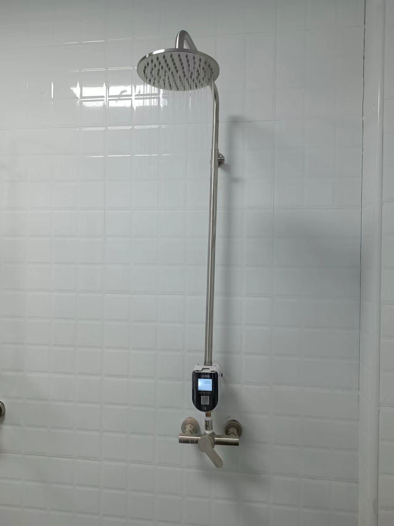 武汉武昌浴室扫码刷卡水控器，洗澡插卡机 3