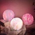 Moon star light LED charging silicone night light bedside pat table lamp girls c 2
