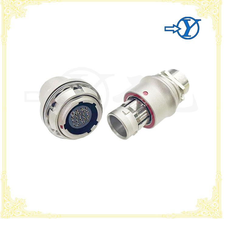 连接器生产厂家TXN.X04.308.FLAM80推拉自锁连接器 3