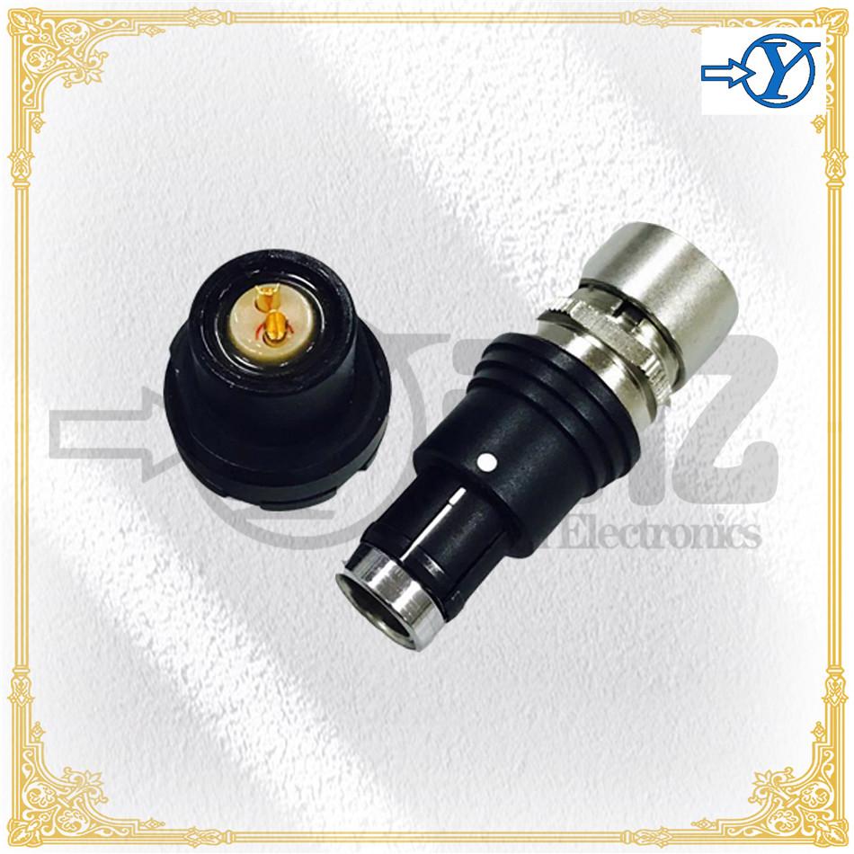 厂家供应2F2芯系列防水推拉自锁连接器航空连接器快速插拔航 3