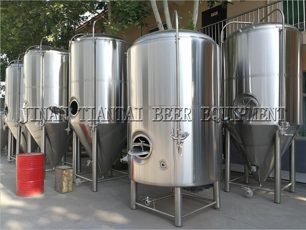 500L stacked stainless steel double wall beer fermentation tank 2