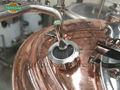 500L Red Copper Steam heated 2 vessel Brewhouse Brewery for sale 4