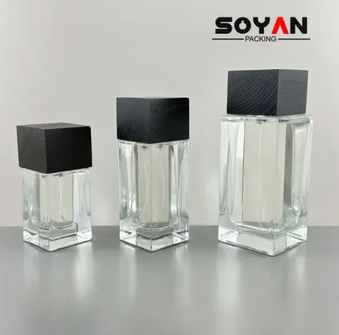 Perfume glass bottle