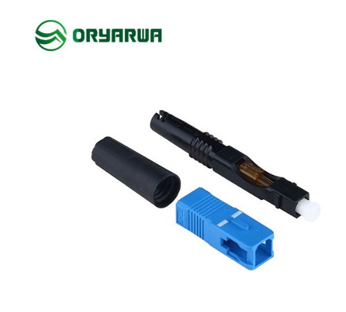 H02 UPC SC Fiber Optic Fast Connector Embedded Quick For Filed Installation 3