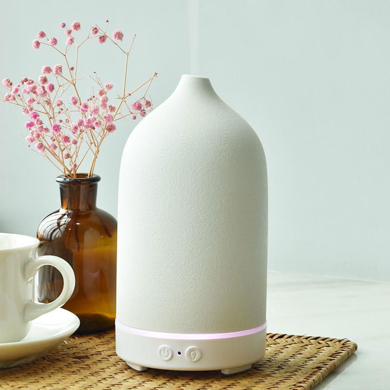 Zhenqi Ceramic Humidifier Aroma Diffuser Essential Oil Diffuser for Home Office