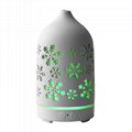 New Design Zhenqi 7 Colors LED Light Remote Control Snowflake Ceramic Humidifier 4