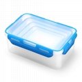 550ml Zhenqi Complete seal Portable Food Storage Box Container Safe Microwave 