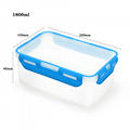 1800ml Zhenqi Complete seal Portable Food Storage Box Container Safe Microwave 