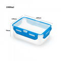 1800ml Zhenqi Complete seal Portable Food Storage Box Container Safe Microwave  7