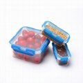 170ml Zhenqi candy snack box plastic seal food container with vacuum lids