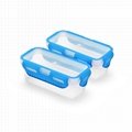 630ml Zhenqi candy snack box plastic seal food container with vacuum lids