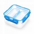 630ml Zhenqi candy snack box plastic seal food container with vacuum lids